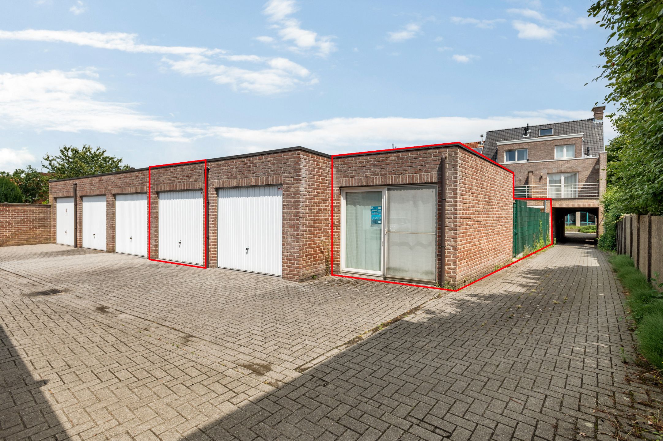 Gelijkvloers 1slpk app met tuin en garage te Turnhout. foto 22