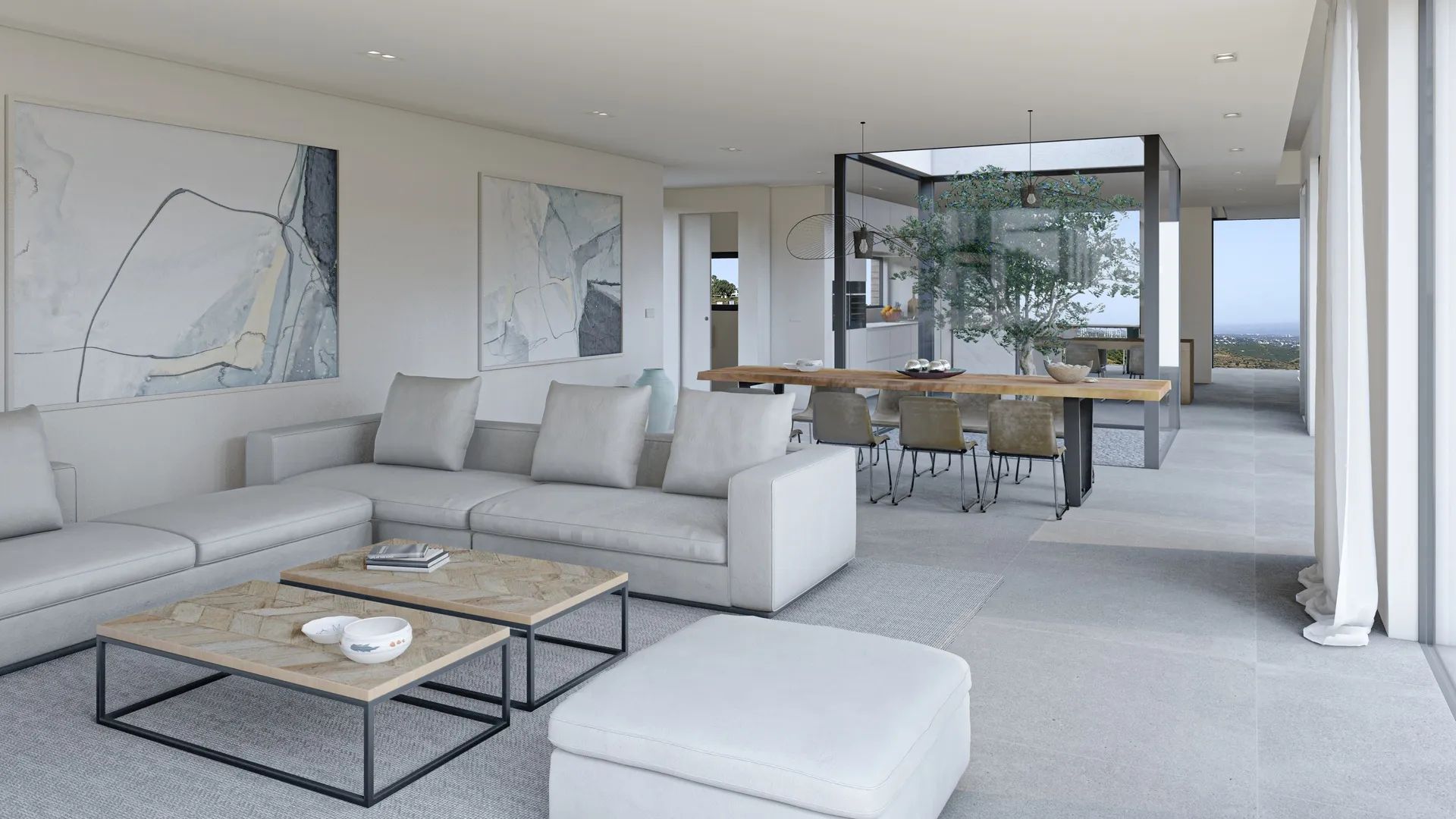 Exclusieve designvilla met adembenemend uitzicht in Marbella foto 2