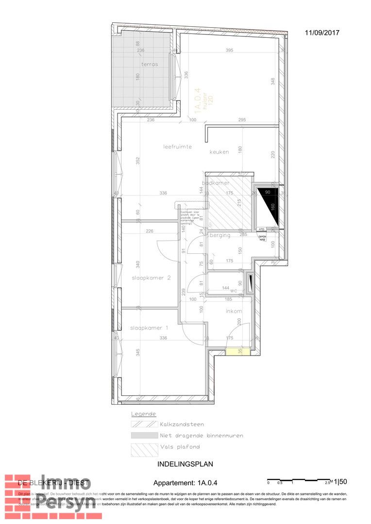 Gelijkvloers appartement aan het station van Diest foto 21