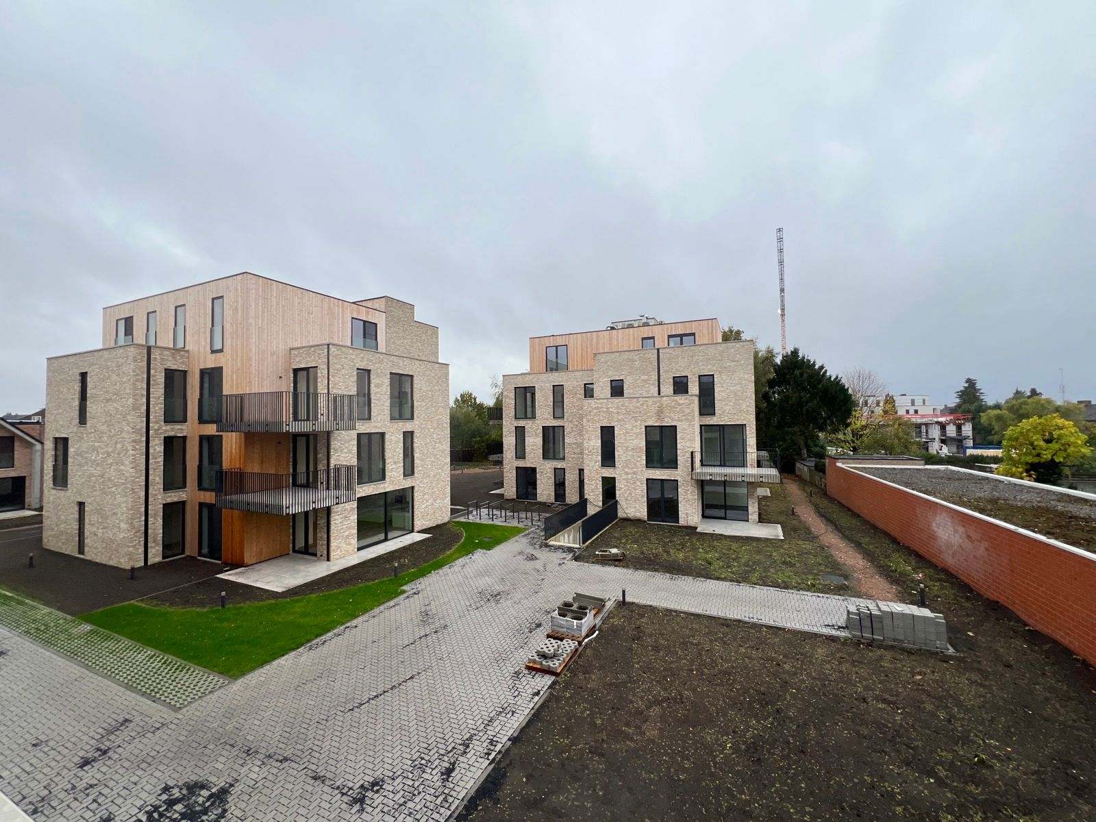 Nieuwbouw app op 1V met 3 slpk, ZW-terras en parking foto {{pictureIndex}}