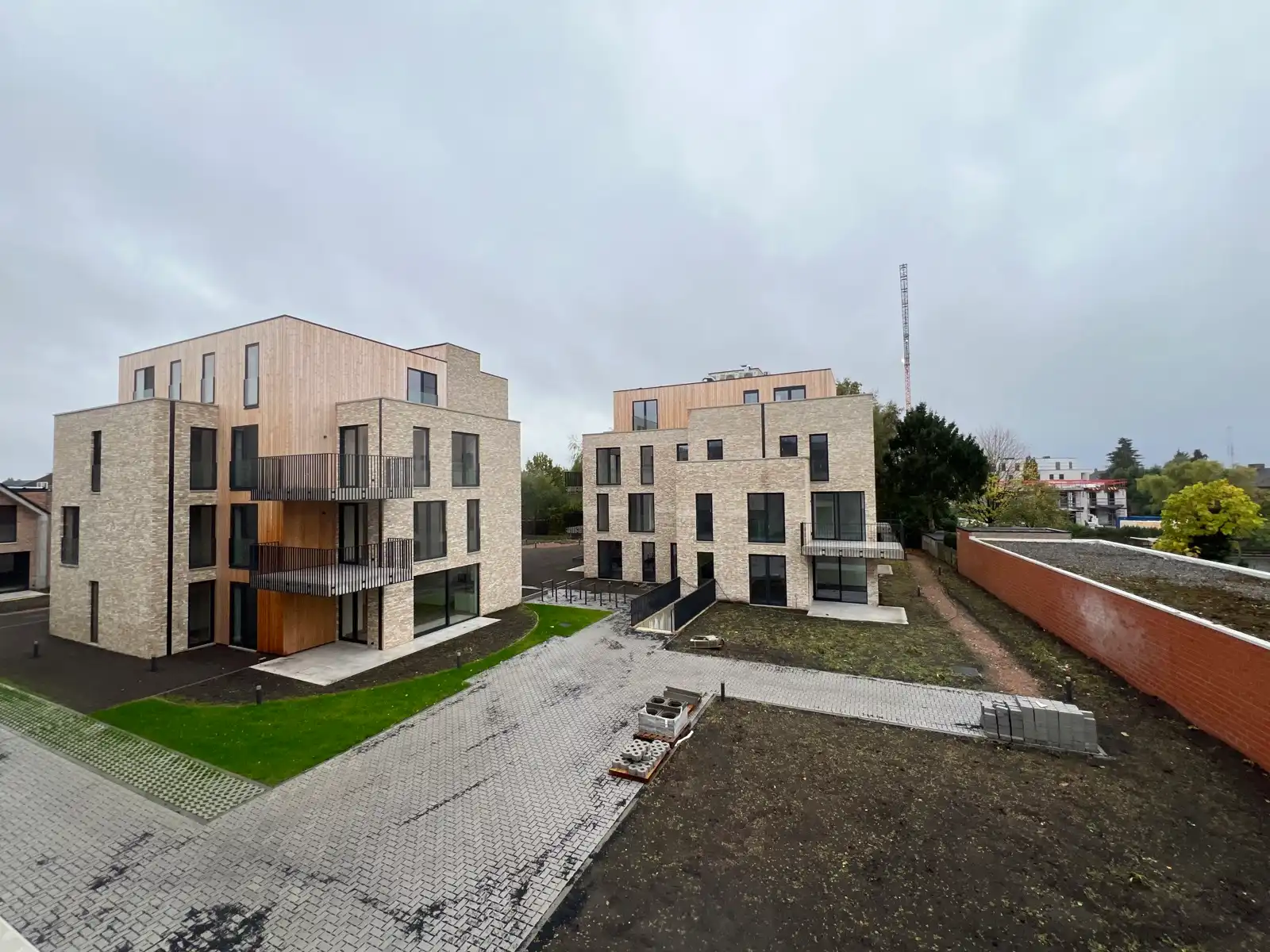 Nieuwbouw app op 1V met 3 slpk, ZW-terras en parking foto {{pictureIndex}}