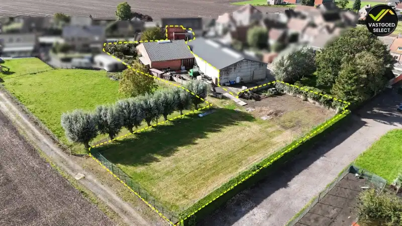 Vastgoed Select: Ruime woning met loods en weide totaal 2624 m² in Sint-Laureins foto 25