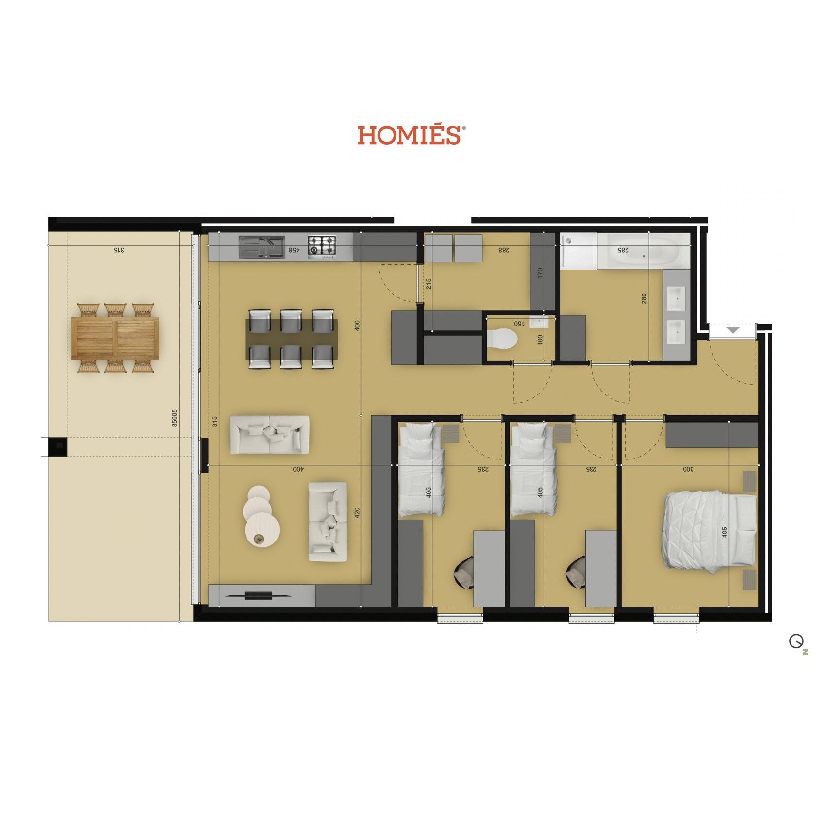 Ruim nieuwbouwappartement met 3 slaapkamers en mooi terras foto 6
