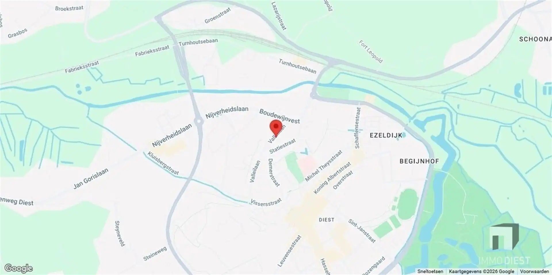 Bouwgrond van 1 are 42 ca te koop op gunstige locatie in Diest foto 4