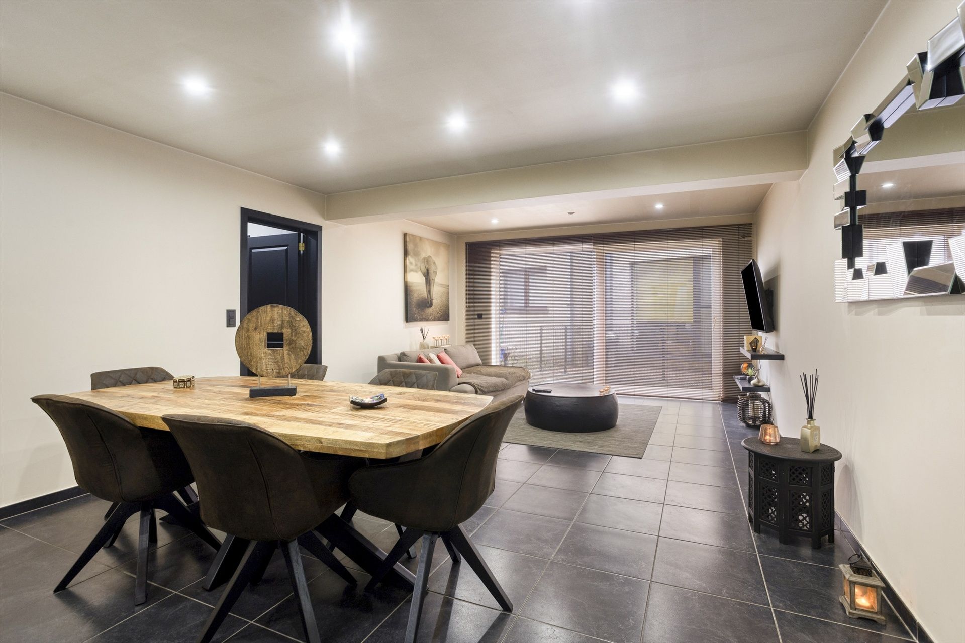 Ruim gelijkvloers appartement met 1 kamer foto 3