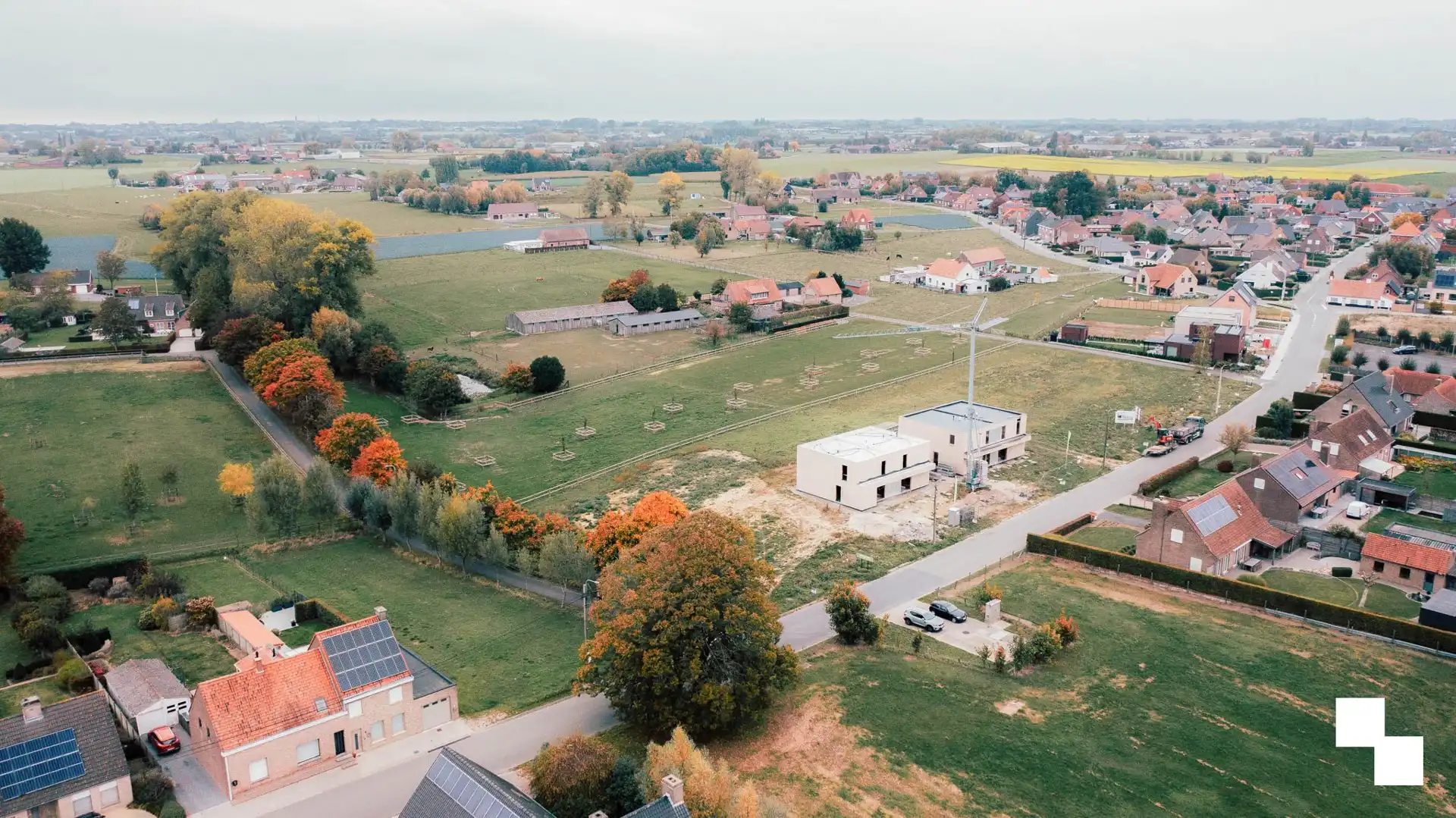 Bouwgrond met landelijk verzicht in De Ginste foto 7