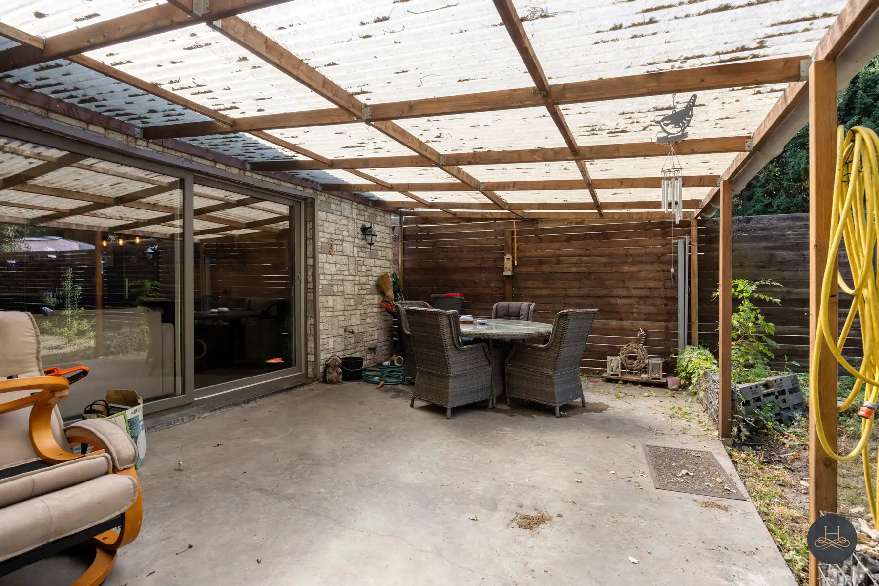 Veelzijdige halfopen bebouwing met woonstudio in de tuin foto 28