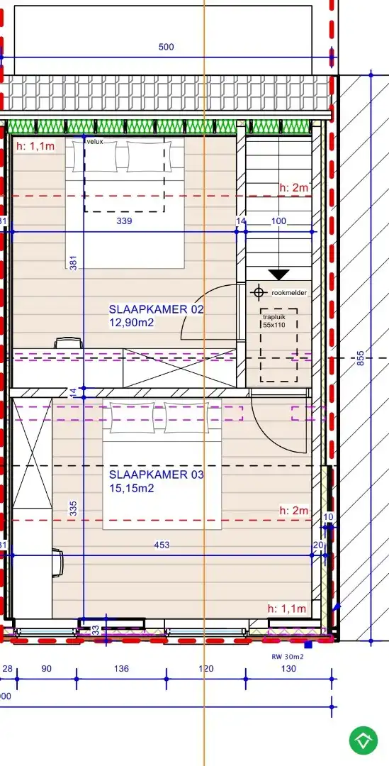 Centraal gelegen nieuwbouwwoning met 3 slaapkamers, tuin en overdekte autostaanplaats foto 20