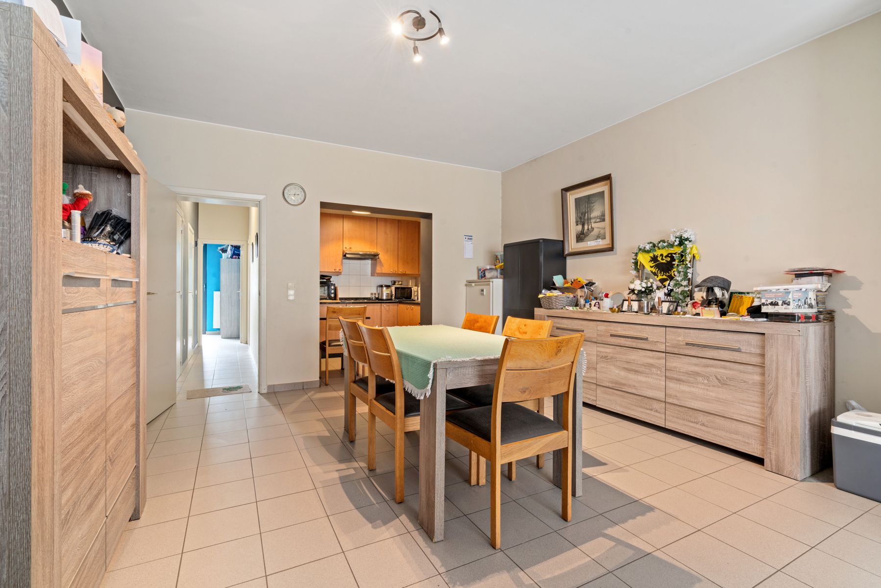 Gelijkvloers appartement met terras in Denderhoutem foto 10