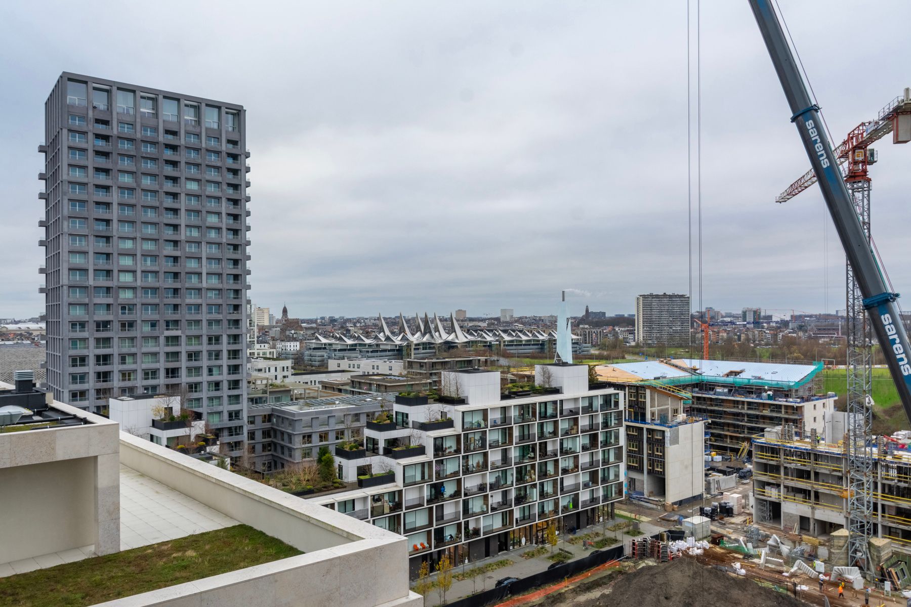 1-slpk app. met terras en zicht op Schelde foto 9