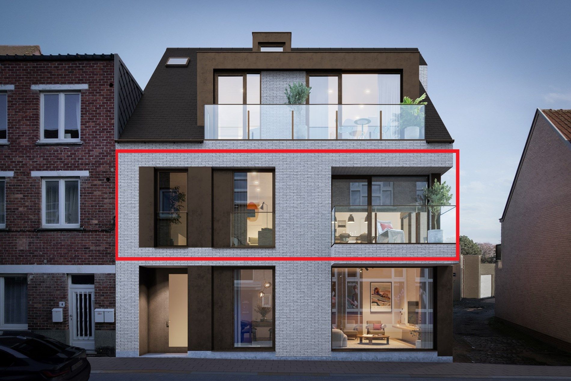 Nieuwbouwappartement met 3 slaapkamers te Knokke  foto 5