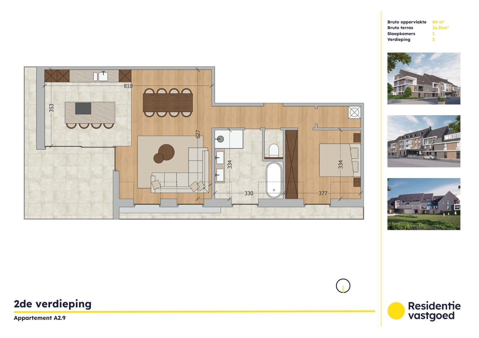 Appartement te koop Zandvoordsestraat 25 -/A2.9 - 8460 Oudenburg