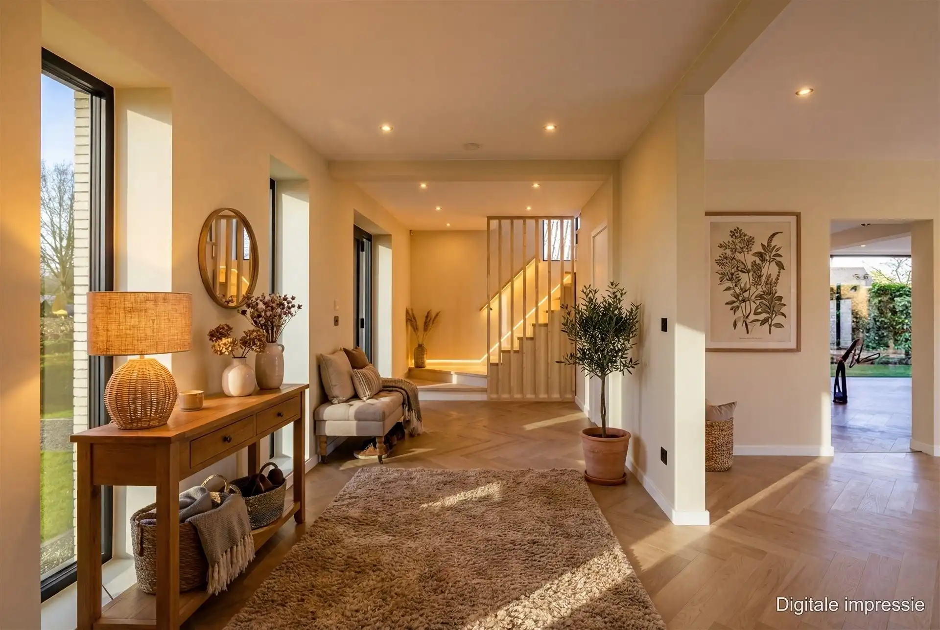 Exclusieve, energieneutrale villa met tuin en garage in Westrem foto 5