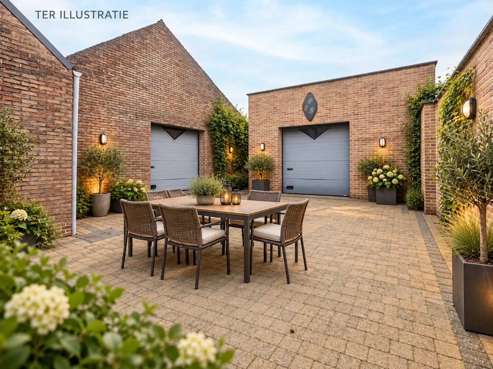 Polyvalente woning met tuin:  momenteel 2 appartementen garage en groot magazijn! foto 37