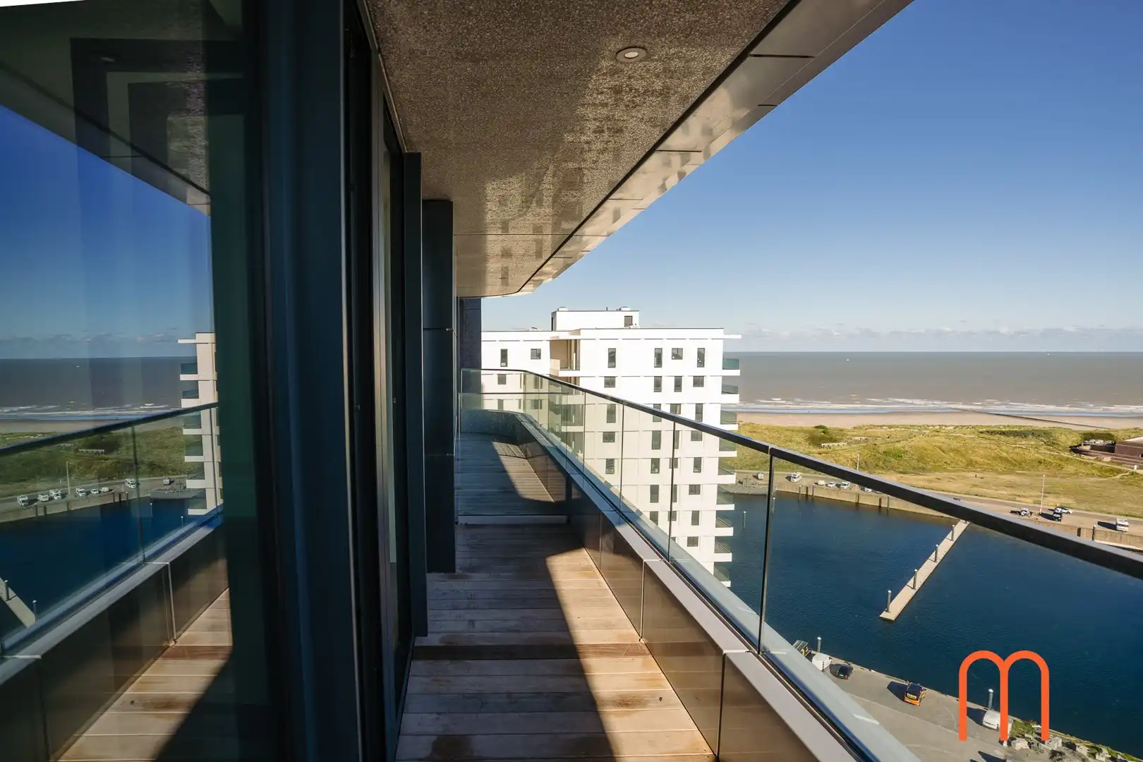 Luxe 2-slaapkamer appartement te huur in Oostende – Ensor Tower foto 9