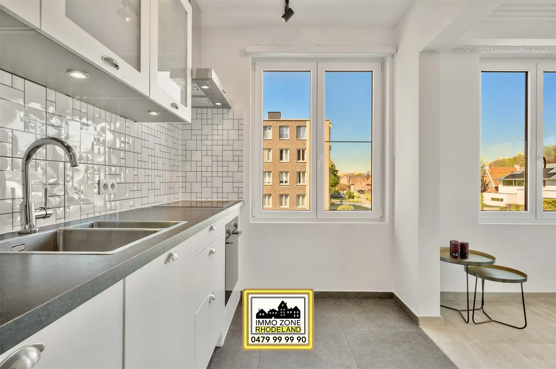 Subliem appartement met 2 slpks, terras en garage foto 12