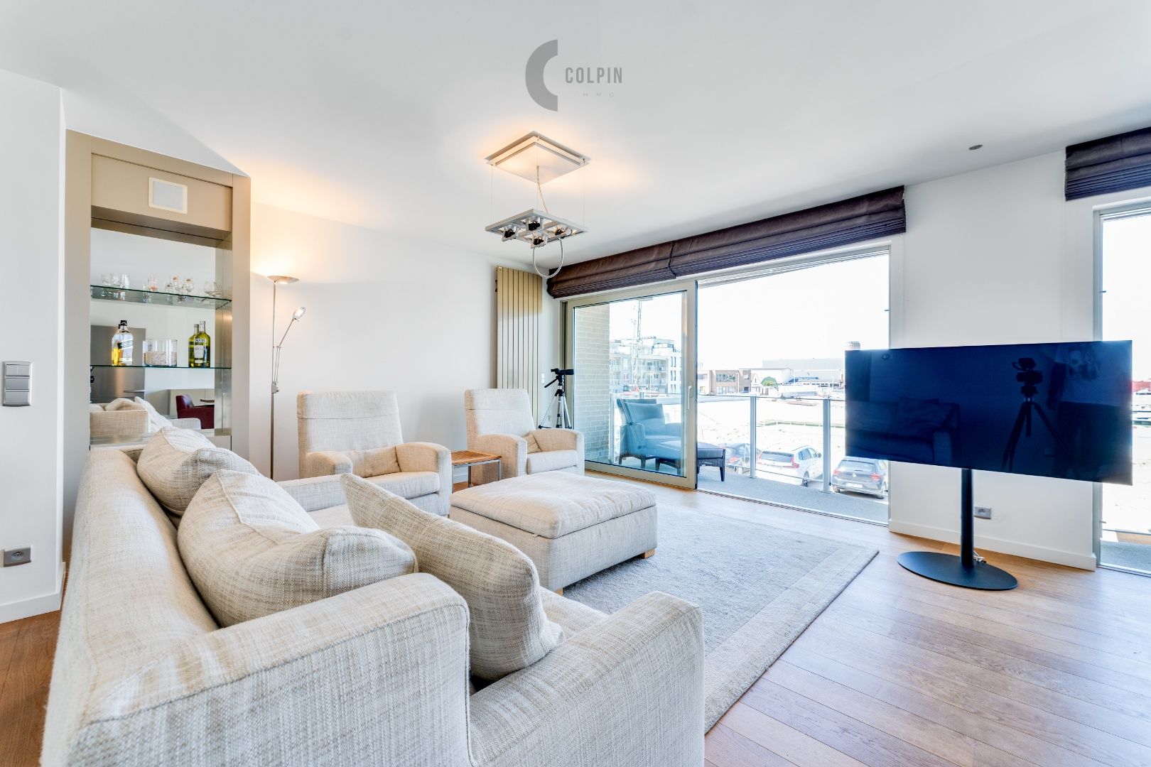 Magnifiek 3 slaapkamer appartement met zicht op de jachthaven in Zeebrugge foto 2