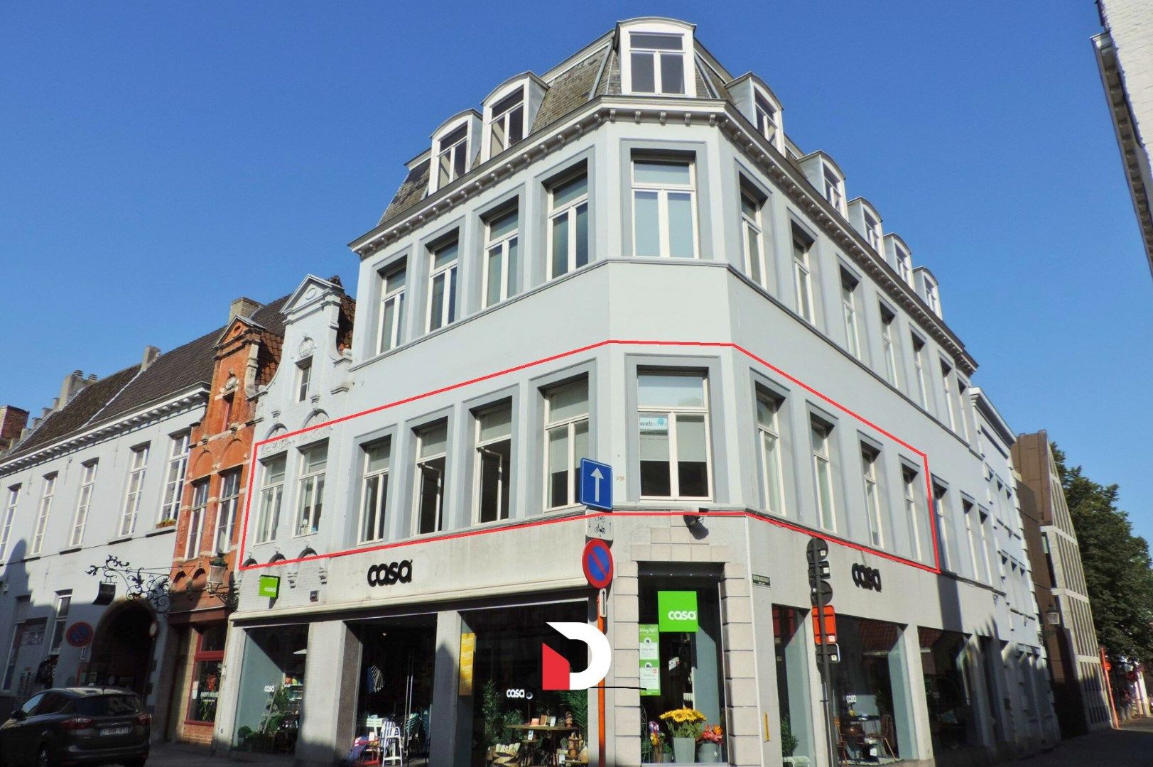 Kantoorruimte (188 m²) in centrum Bruggge foto {{pictureIndex}}