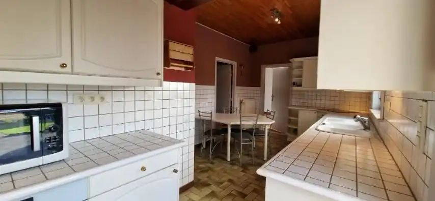 Ruime BUNGALOW open bebouwing,  met 2 slaapkamers, grote zolder, mooie tuin en aparte garage op 9 are 97 ca. foto 22