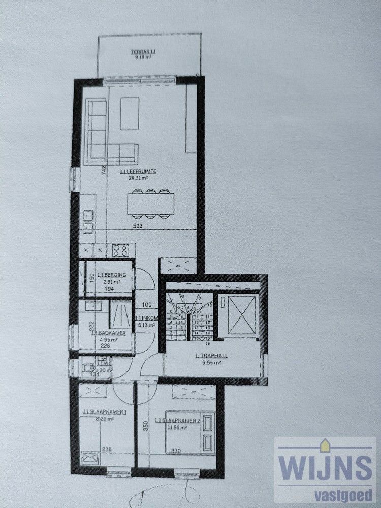 Nieuwbouw appartement 2 slk op 1ste verd. foto 25