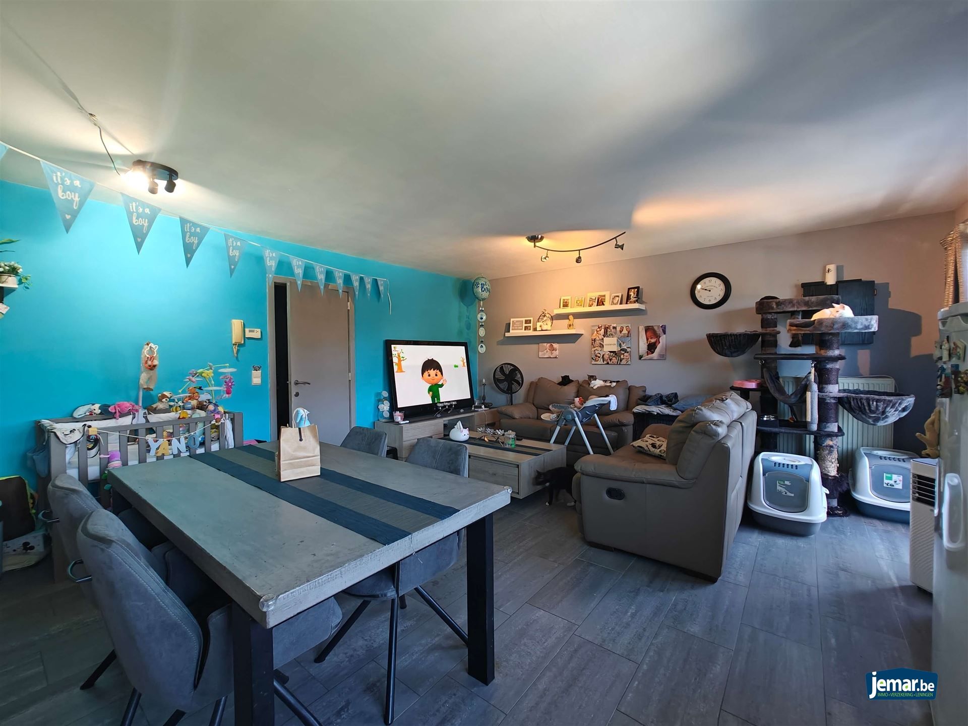 éénslaapkamerappertement met parking + berging in de kelder  foto 5