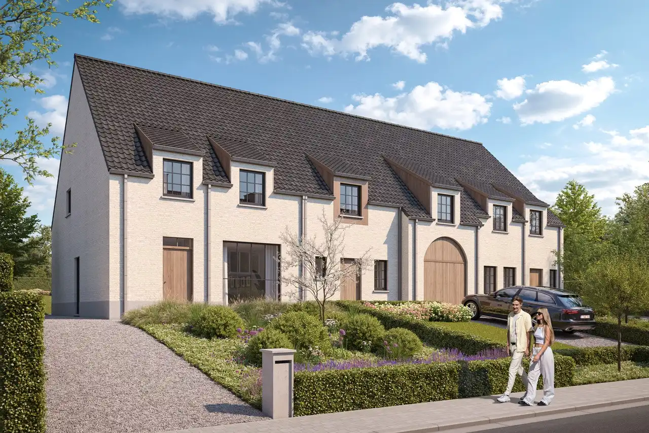 Nieuwbouwwoning met hoogstaande afwerking te Houthulst aan 6%. foto {{pictureIndex}}