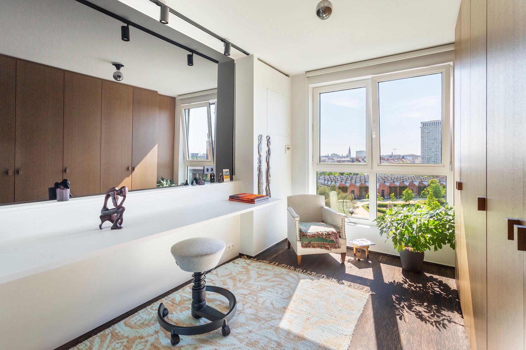 Penthouse met adembenemend parkzicht aan Park Spoor Noord foto 21