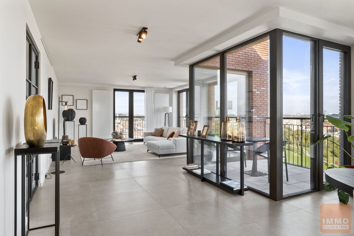 Fantastische (model) penthouse met Brussel skyline view foto 8