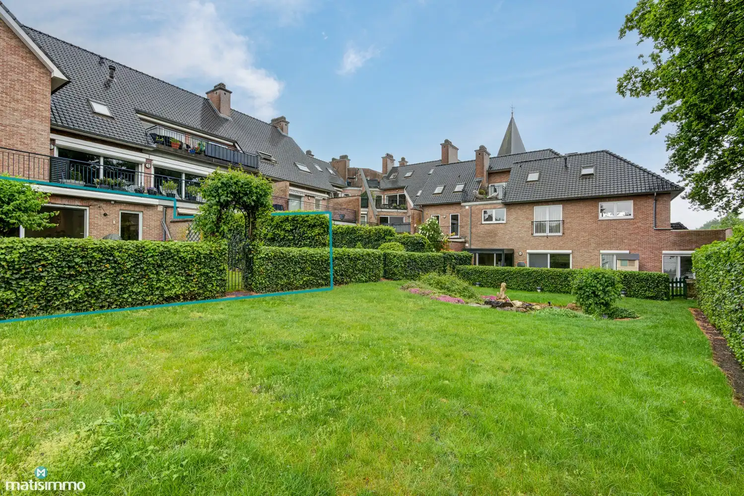 RUIM INSTAPKLAAR GELIJKVLOERS APPARTEMENT MET TWEE SLAAPKAMERS EN TUIN TE ZUTENDAAL foto 27