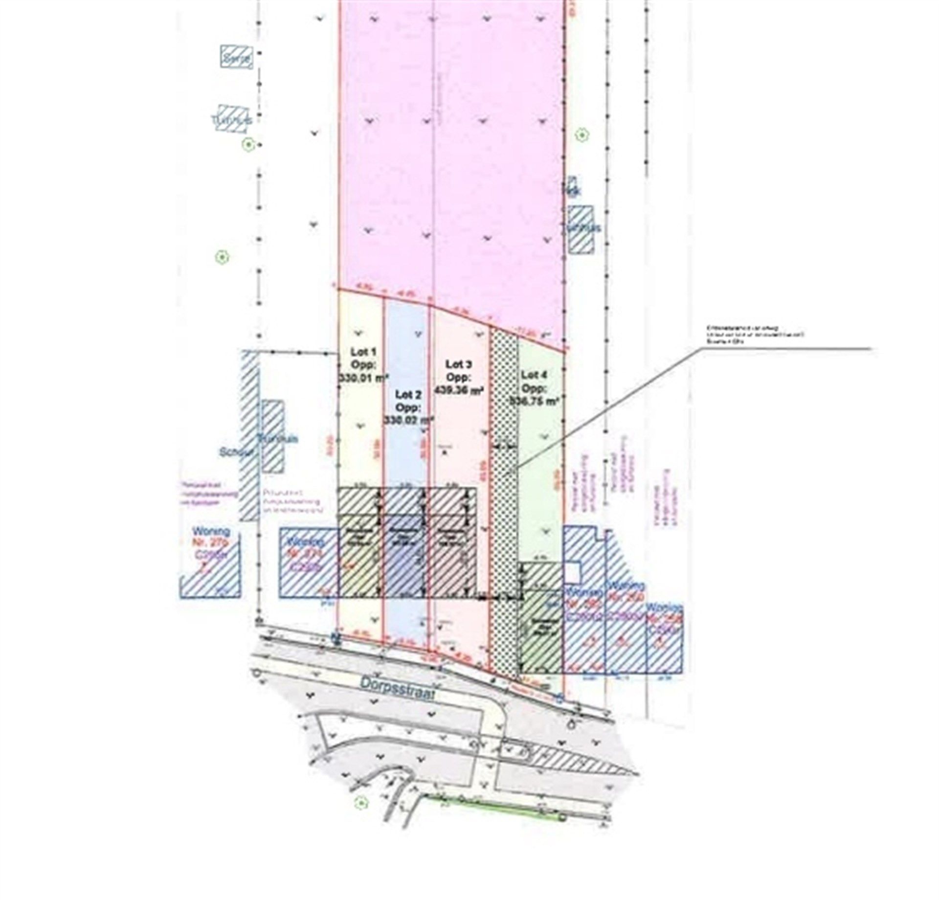 Bouwgrond voor halfopen bebouwing (lot 3) - 439 m² foto 2