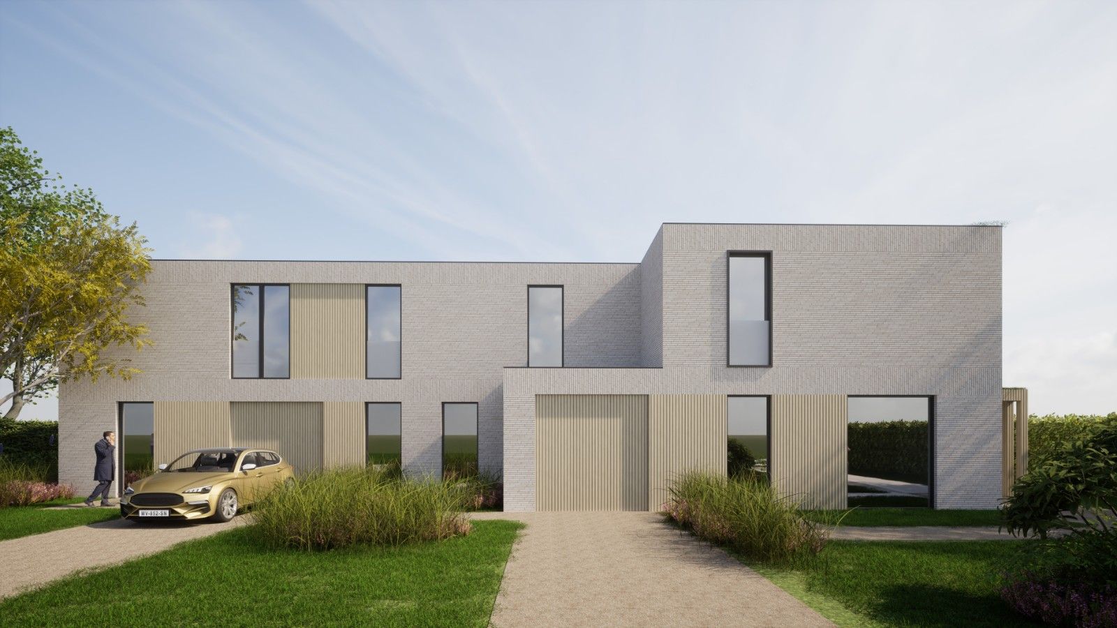 3 NIEUWBOUW CASCO WONINGEN TE KOOP MET LANDELIJK VERZICHT ! foto 1