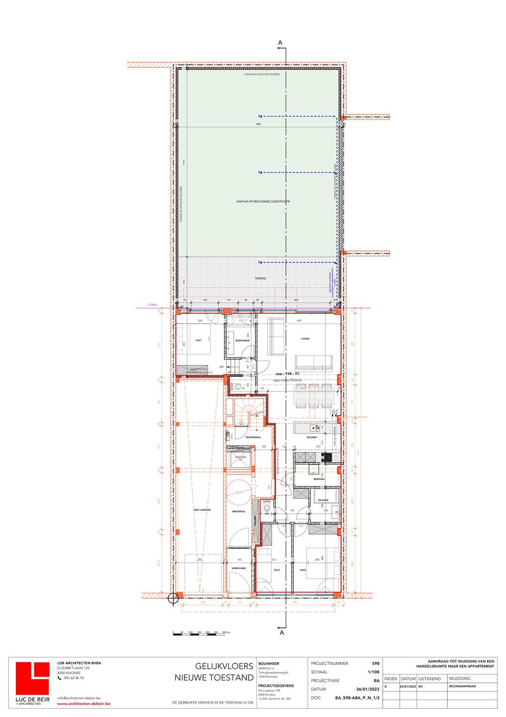 Gelijkvloersappartement dichtbij centrum Knokke (CASCO) foto 3