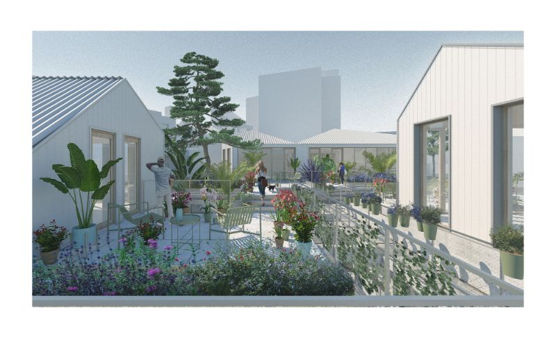 50 &c.O.  een hedendaags co-housing project aan zee foto 2