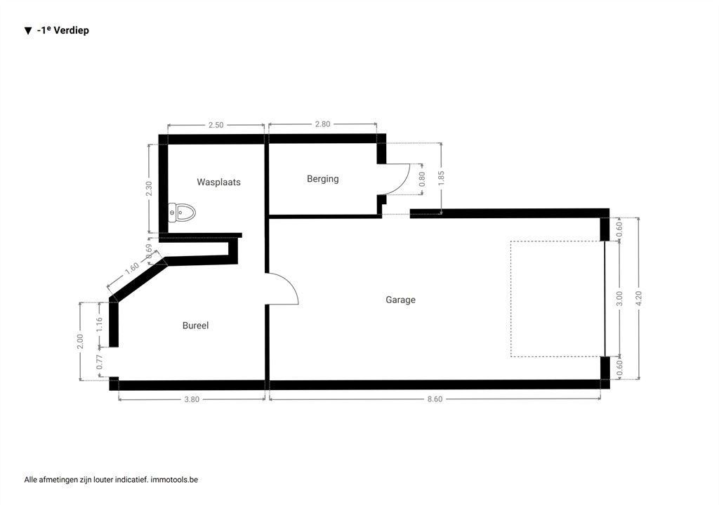Gelijkvloers appartement met tuin en garage foto 24
