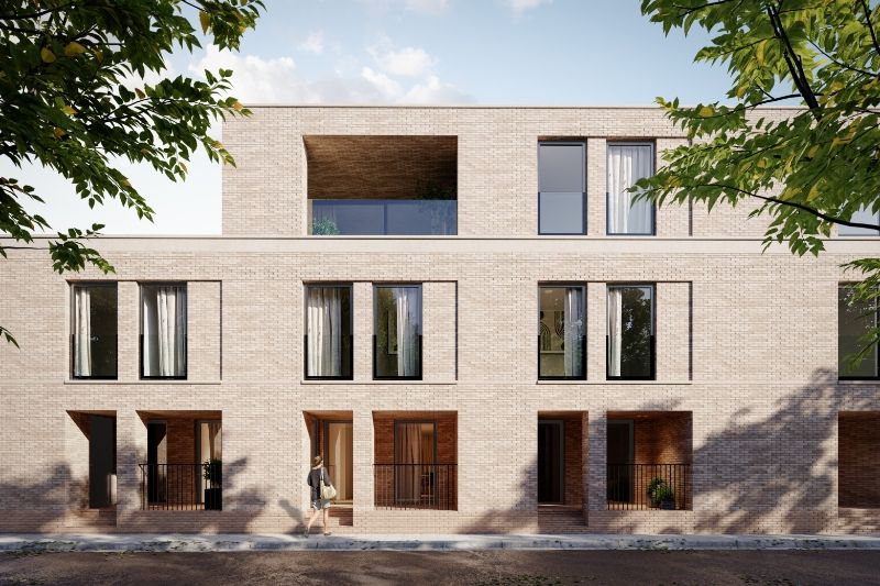 Oostakker (Gent), Pijphoekstraat - 'Amandine' - Fase 1: Lot W04 foto {{pictureIndex}}