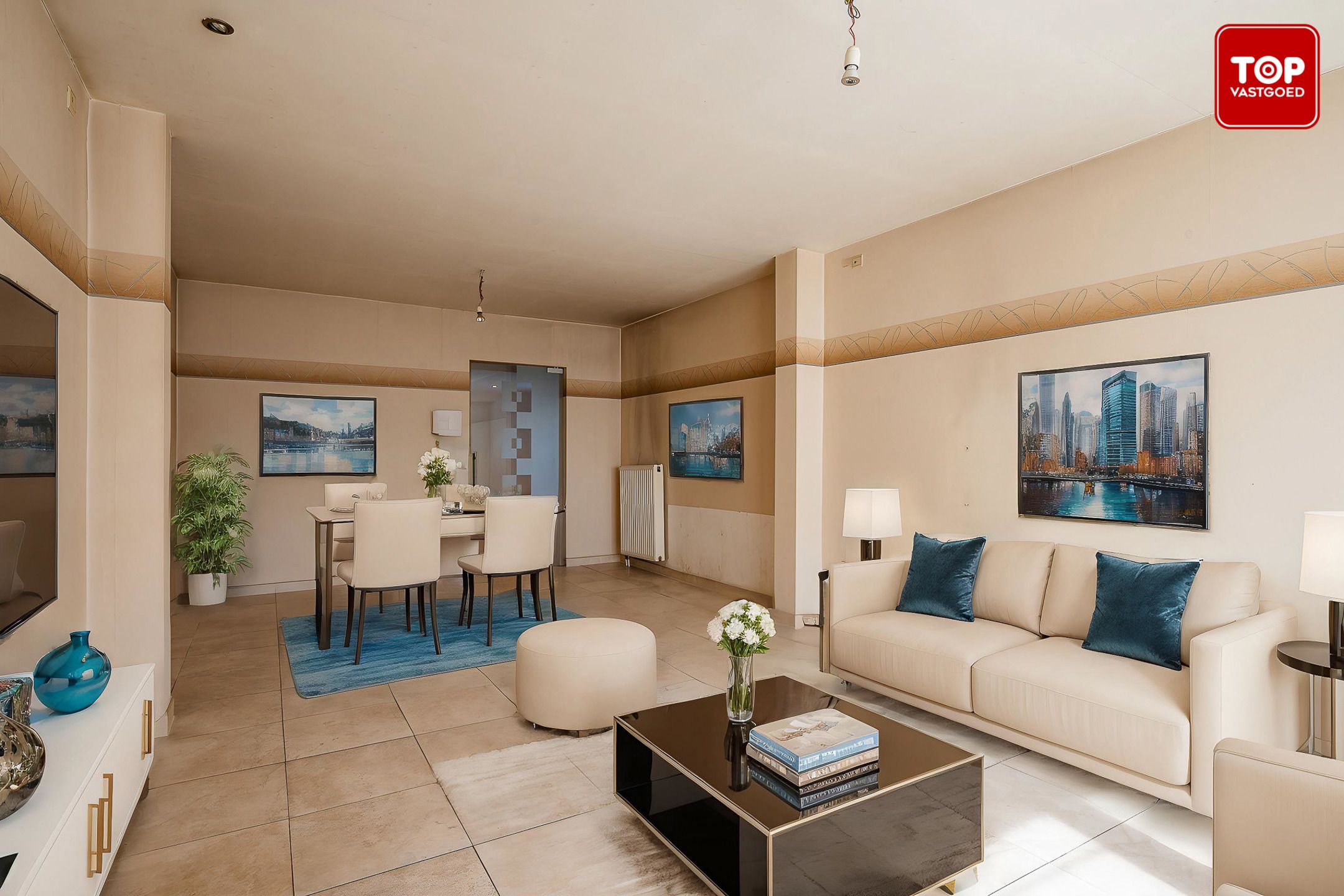 Zeer groot duplex appartement met garage. foto 6