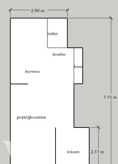 Handelsgelijkvloers 25m² foto 6