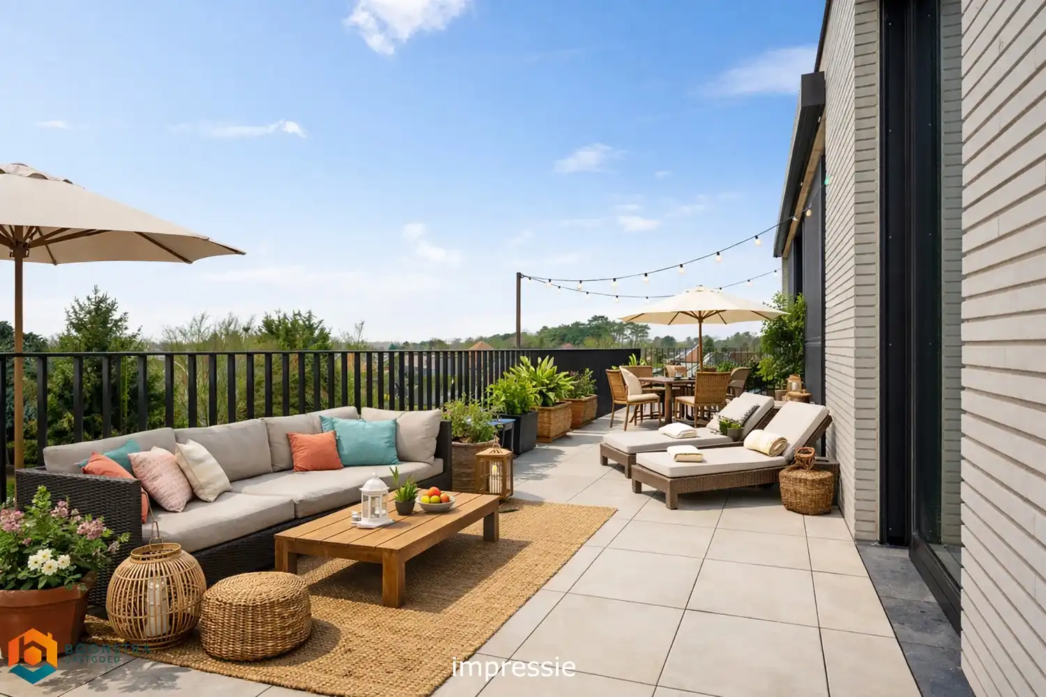 Nieuwbouwapp. met 2 slpkrs, berging en parking te Haacht foto 8