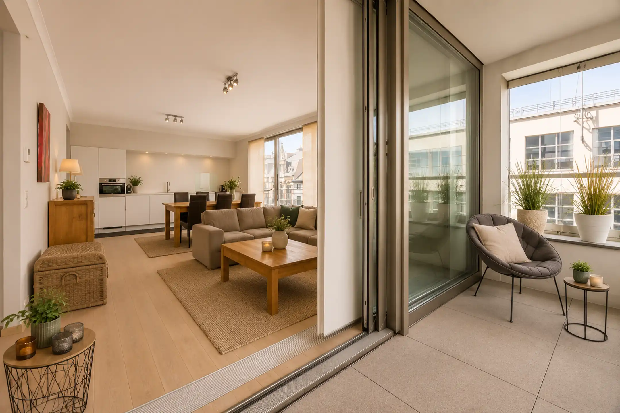 Stijlvol appartement met terras aan het Eilandje foto 7