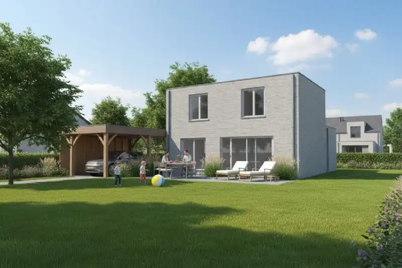 Nieuw te bouwen alleenstaande woning te Zwevezele. foto 2