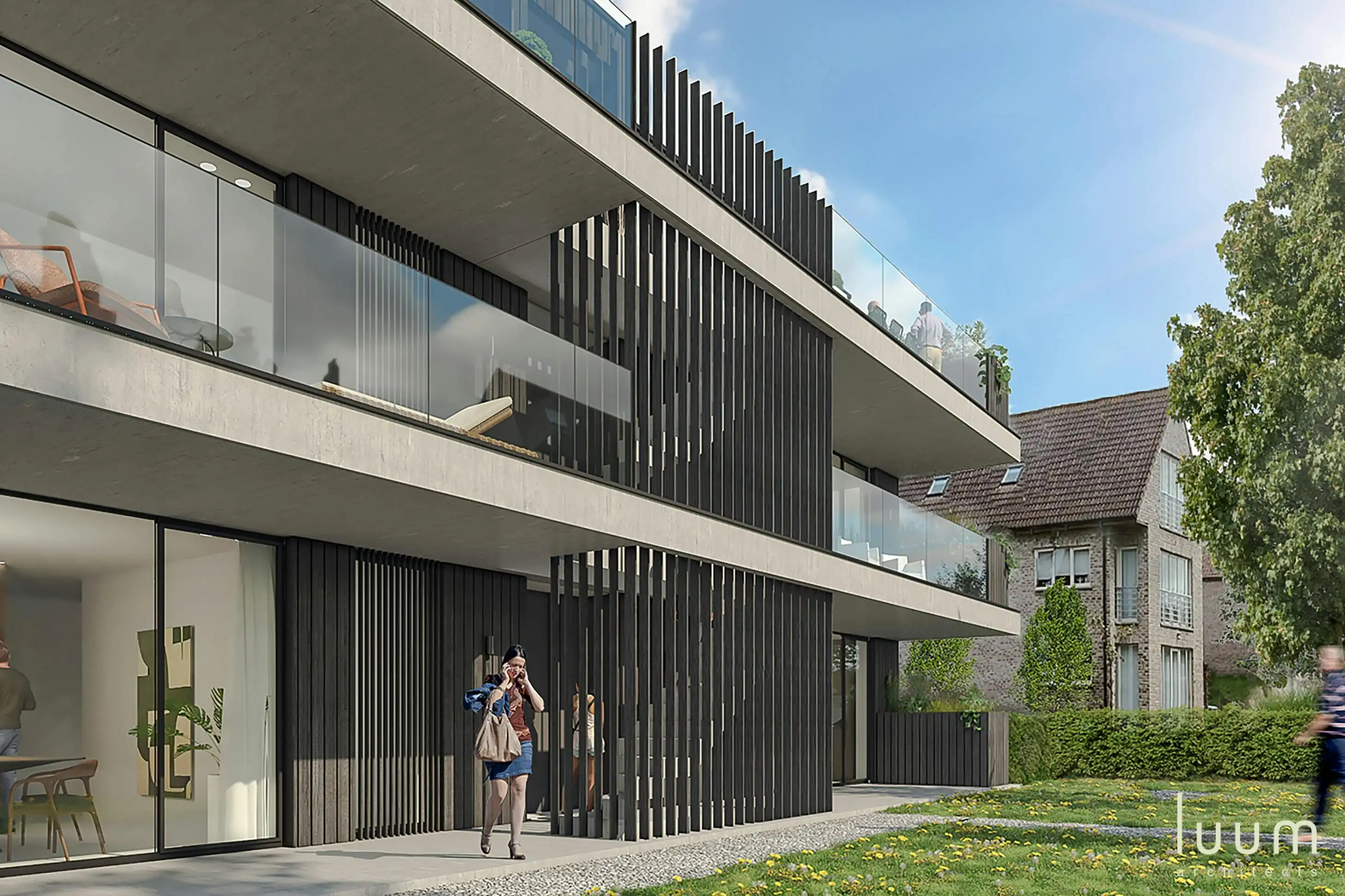 Penthouse (100m²) met ruime terrassen in residentie Cézanne foto 3