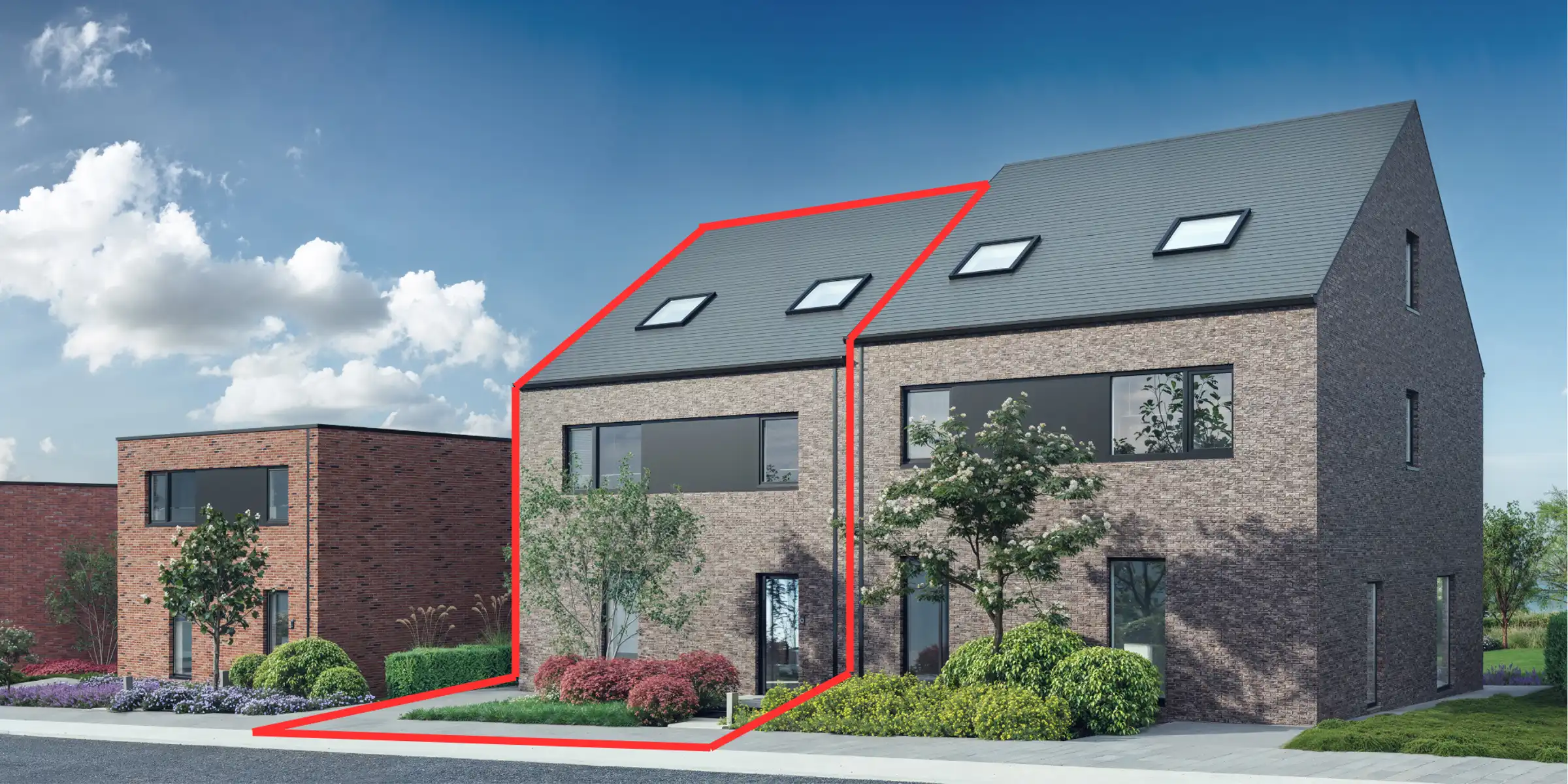 HALFOPEN BEBOUWING 5SLK 2BDKS foto {{pictureIndex}}