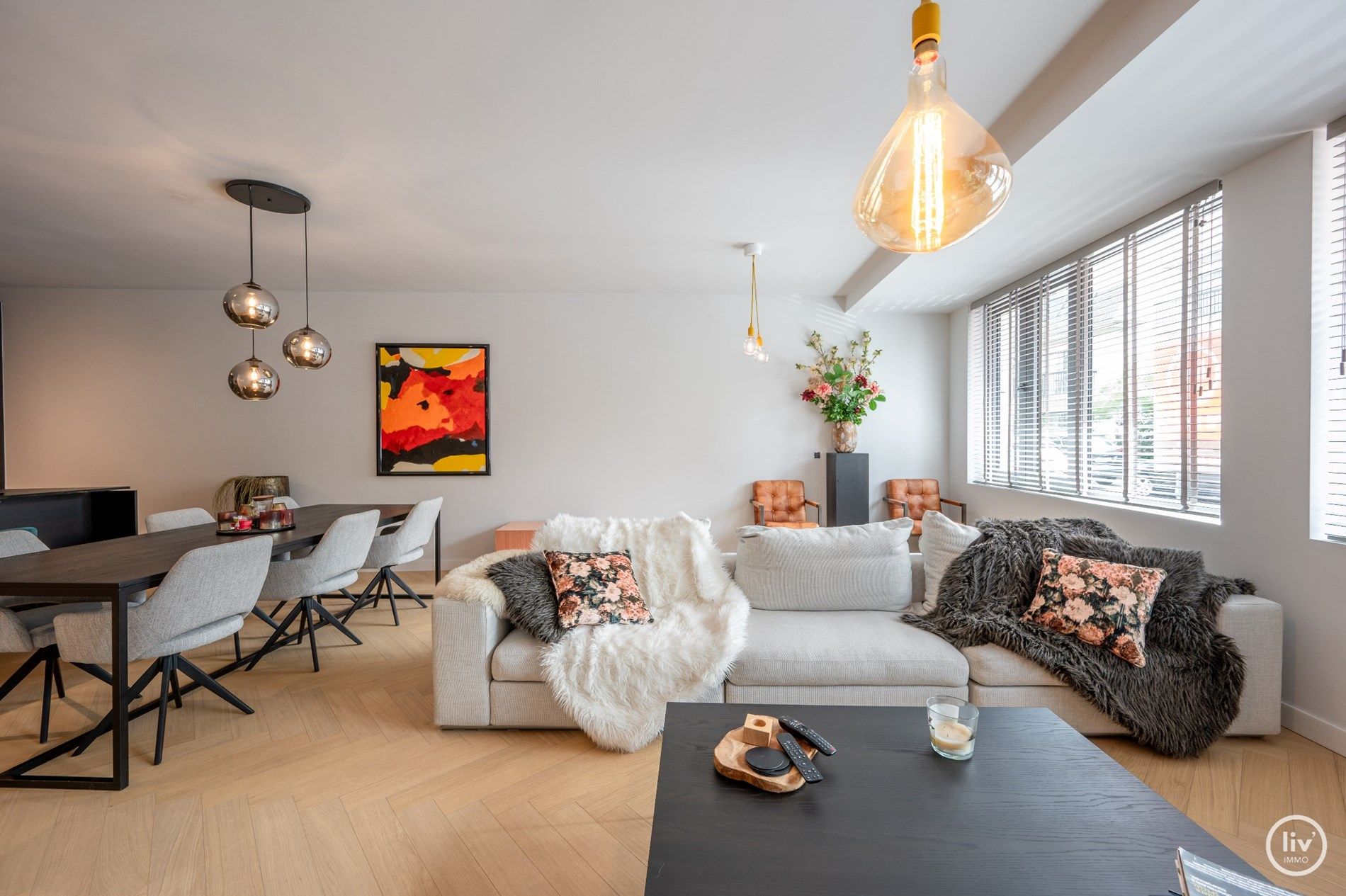 Instapklaar gelijkvloers appartement op de Jozef Nellenslaan met ruim terras achteraan (36m2) .  foto 4