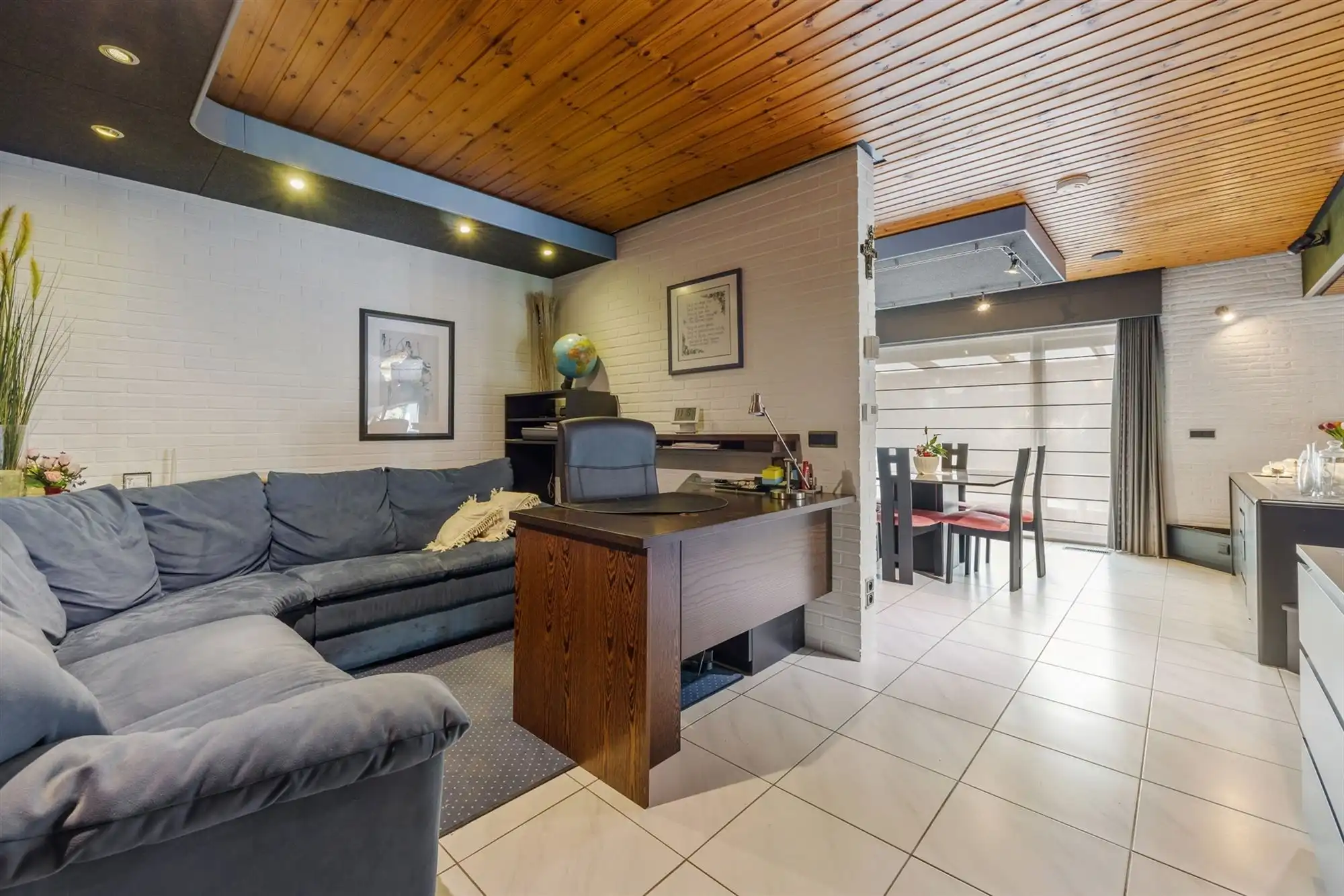 HEEL GOED ONDERHOUDEN WONING MET 3 SLAAPKAMERS UITERST RUSTIG GELEGEN OP EEN PERCEEL VAN 14A TE HEPPEN foto 6