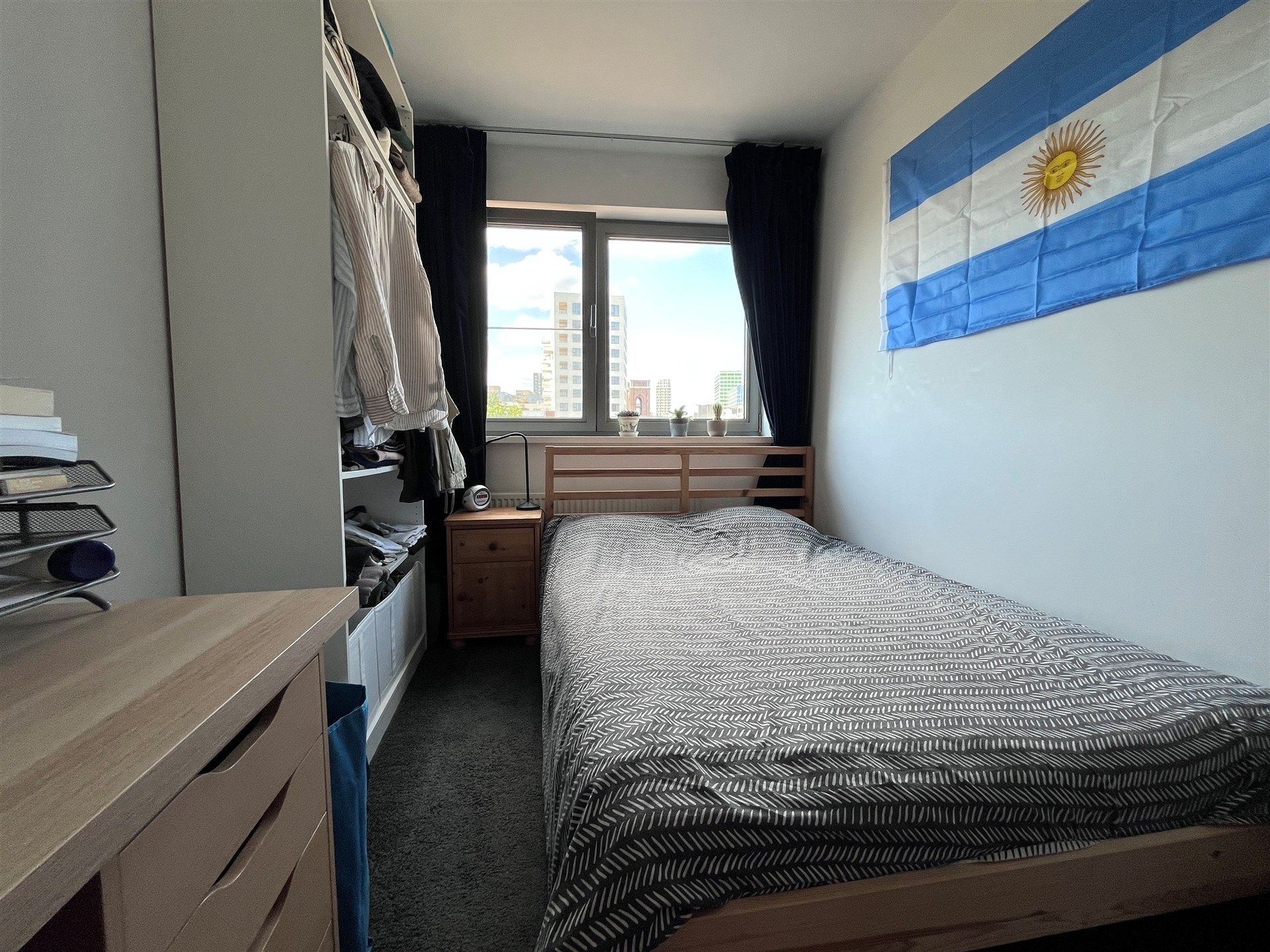 3 slaapkamerappartement met terras

 en autostaanplaats  foto 9