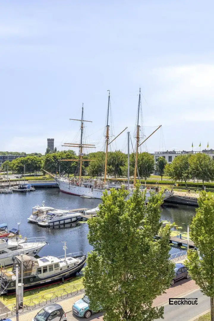 Ruim appartement met subliem uitzicht op de Oostendse jachthaven! foto 17