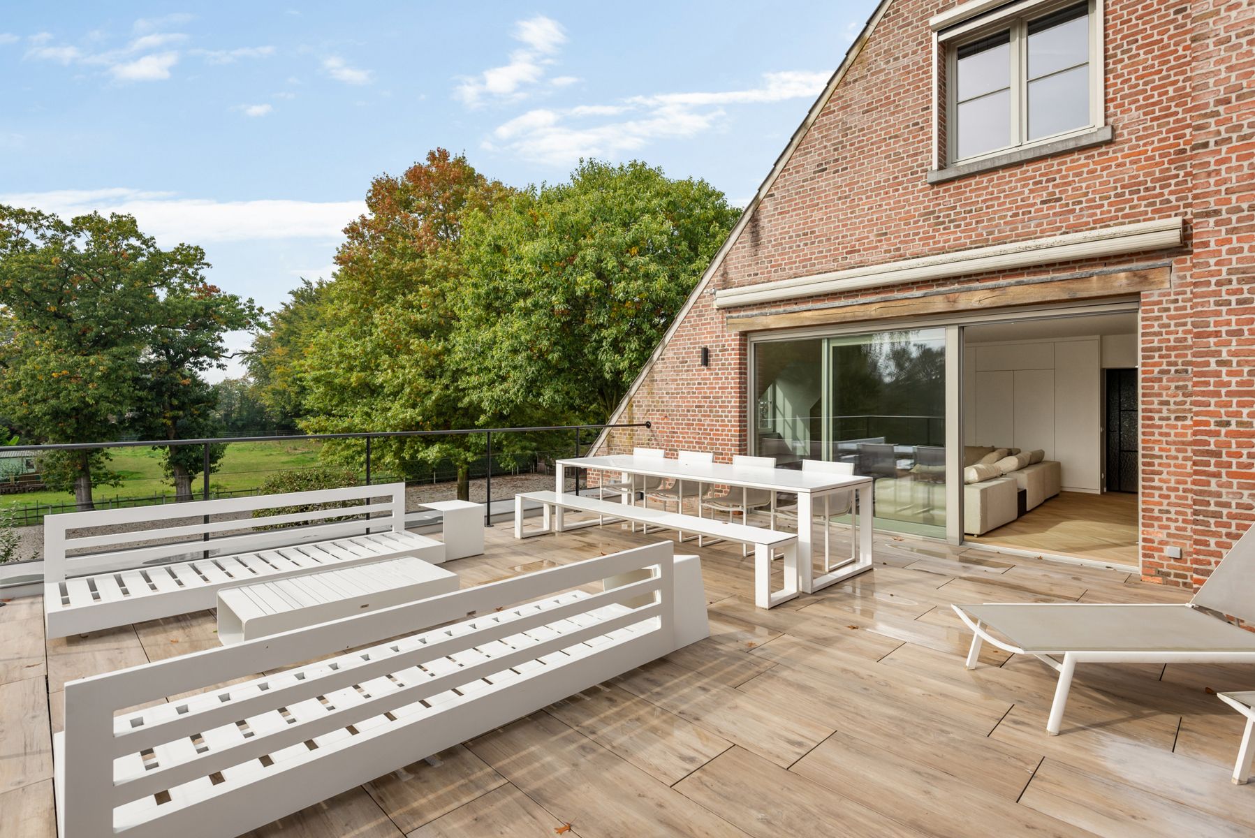 Exclusief duplex dakappartement met zicht op weiland. foto 34
