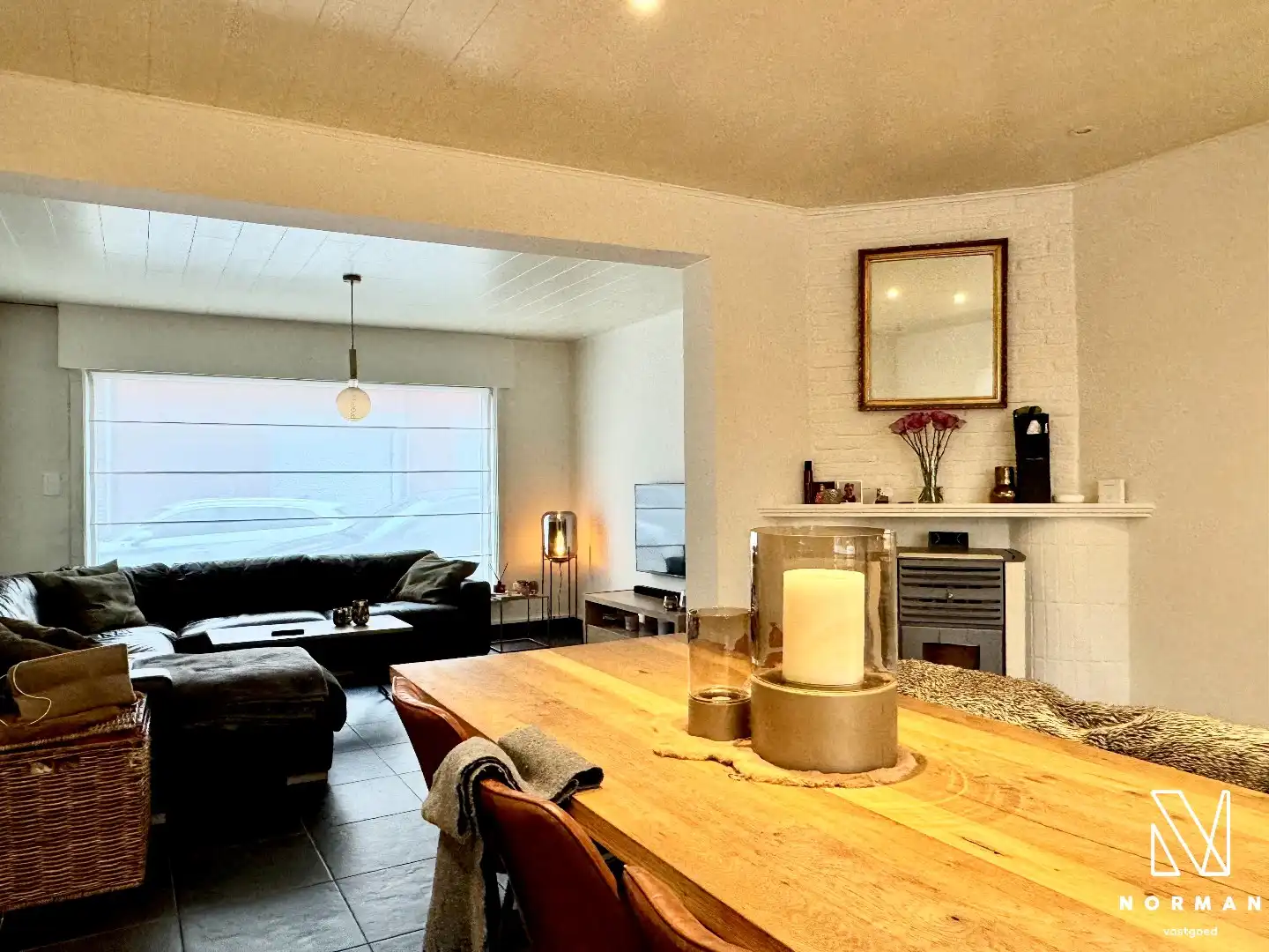 Woning met 4 slaapkamers, tuin en garage te koop in centrum Kuurne! foto 5