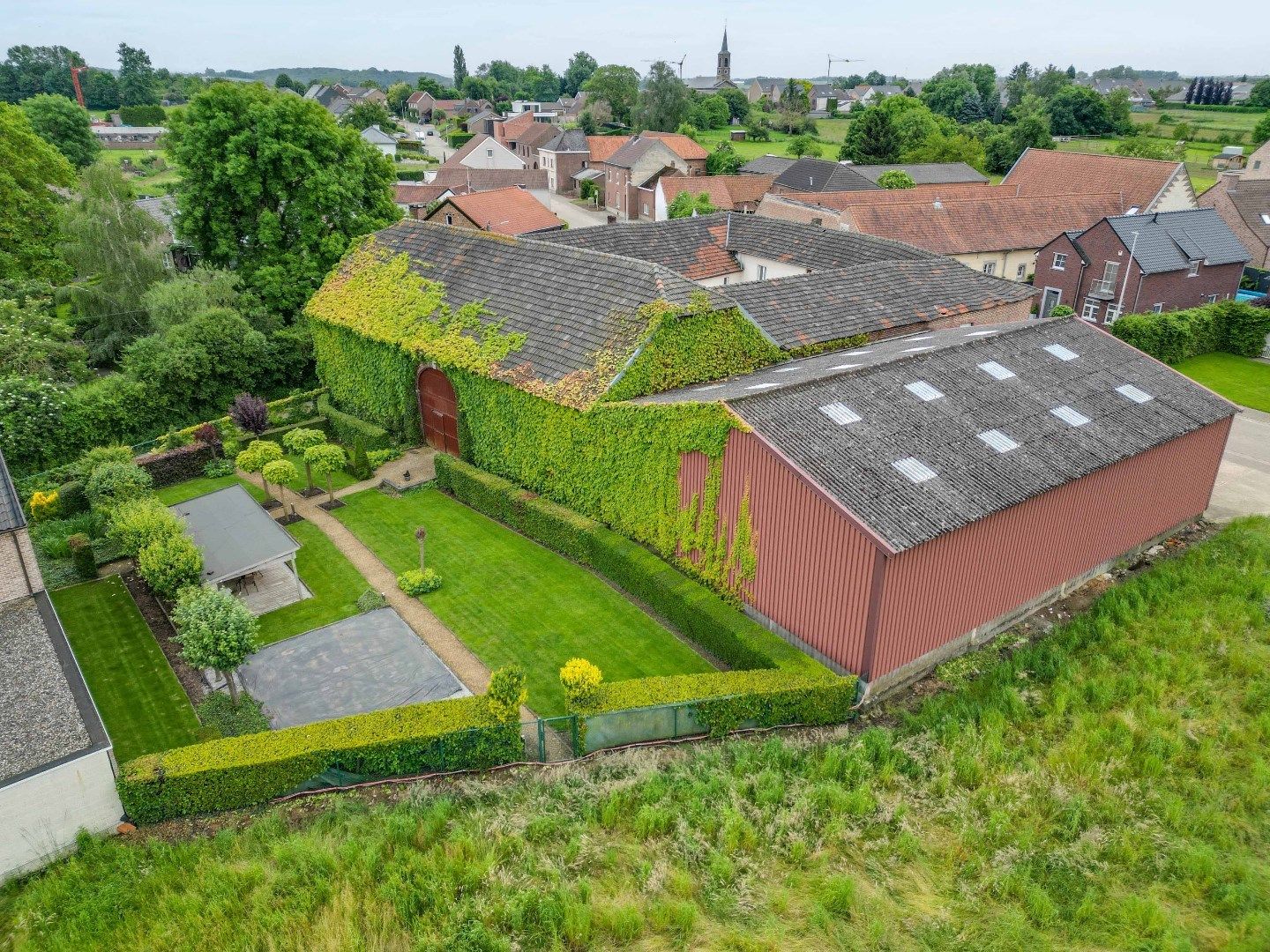 UNIEKE HOEVE MET BOUWLAND OP EEN PERCEEL VAN 36A 66CA IN HET GROENE KESSELT !  foto 4