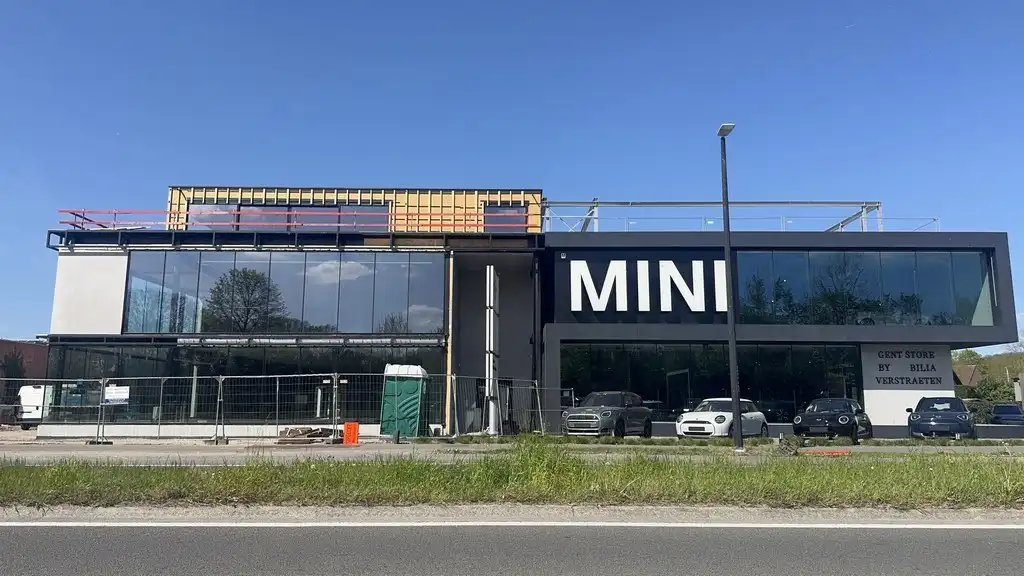Nieuwbouw showroom met magazijn te huur langs N43 in Sint-Denijs-Westrem foto 12